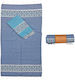 Summertiempo Beach Towel Cotton Blue 180x90cm.