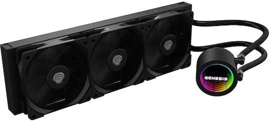 Genesis Hydria 360 Water Cooling System AIO CPU with 3 Fans 120mm