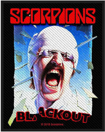 Ραφτό Scorpions Blackout Standard Patch Sp3020