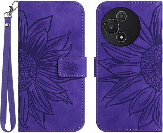 Sun Flower Wallet Violet (TCL 60R 5G)