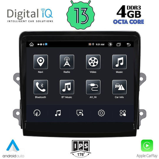 Digital IQ Ηχοσύστημα Αυτοκινήτου για Porsche Boxster / Cayman 2016-2017 (Bluetooth/USB/WiFi/GPS/Apple-Carplay/Android-Auto) με Οθόνη Αφής 8.4"
