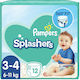 Pampers Scutece de înot Splashers Nr. 3 pentru ...