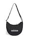 Essentials Women's Hobo Bag Black / Silver Metallic