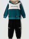 Kids Sweatpants Set Petrol Blue 2pcs