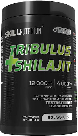 Skill Nutrition Tribulus + Shilajit 60 φυτικές κάψουλες