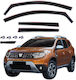 Carner Set of Windbreakers Front and Rear Car for Dacia Duster 2018-2023 4pcs