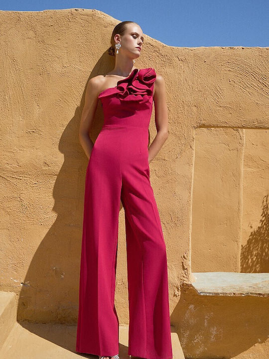 Γυναικεία Ολόσωμη Φόρμα Magenta