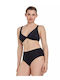 Bikini Slip Hohe Taille Black
