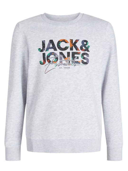 Jack & Jones Παιδικό Φούτερ Γκρι Color Splash