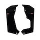 Gpk Seitliche Schutzbleche Flaps Honda Vfr1200x Crosstourer 2012-2015 Schwarze