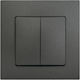 Makel Lillium Wall Switch with Frame