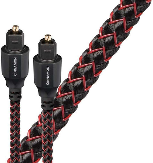 Audioquest Cinnamon Optical Audio Cable TOS male - TOS male Μαύρο 5m