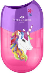 Faber-Castell Apple Double Pencil Sharpener Pink Faber-Castell Apple Double Pencil Sharpener Pink