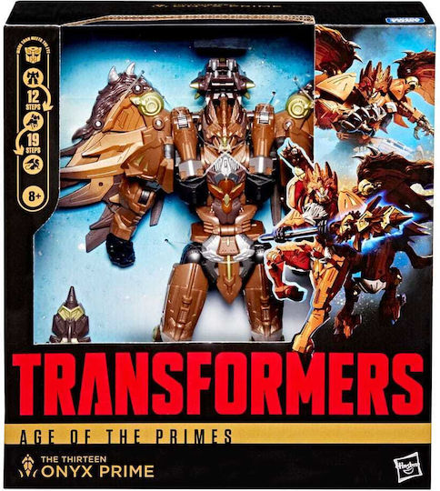 Hasbro Transformers: Transformers Age Of The Primes: Voyager Class - The Thirteen: Onyx Prime Φιγούρα Δράσης 19εκ.