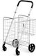 Metallic Shopping Trolley Foldable 43x52x89cm