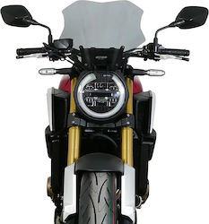 Mra Touring Windshield Ntn Honda Cb 650 R '19-'23 Smoke Grey 4025066173105.smoke Grey