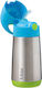B.Box Kids Water Bottle Thermos Stainless Steel with Straw 350ml