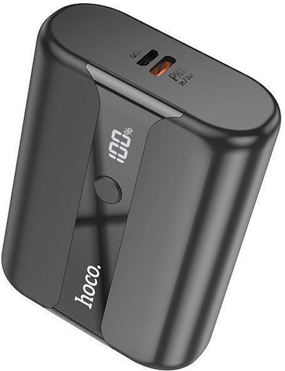 Hoco Q3 Pro Baterie Externă 10000mAh 22.5W cu Port USB-C Power Delivery Încărcare Rapidă Neagră