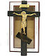 Handgefertigtes Wandkreuz