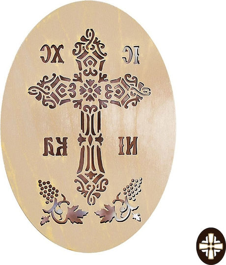 Holzstempel für den Gedenkdienst Ic Xc Ni Ka