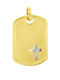 Eforo Eforo Charm Talisman Konstantin aus 14K Gold
