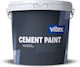 Vitex Cement Ακρυλικό Λευκό 10lt