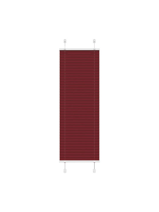 vidaXL Fabric Blinds in Red Colour P50xH150cm