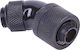 Alphacool Alphacool HF Connection 45 Degrees G1/4 Inch Ag 16/10mm Rotatable Black
