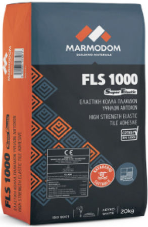 Marmodom Fls 1000 20 Kg Σακι Ελαστική Κόλλα Πλακιδίων C2tes1