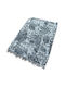 Four-Seater Sofa Throw 175x350cm Grey