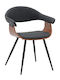 Chair Visitor in Black Color 1pcs