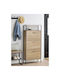 Metall Schuhschrank 60x24x141cm