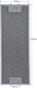 Filter für Ventilhauben 185mm*500mm Arcelik Beko
