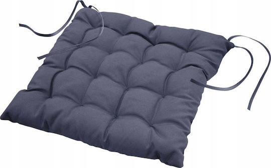 Chair Cushion Seams Ties Essentiel 40 X 40 Cm Douceur D`interieur