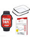 Displex Fc Glass Apple Watch 7 8 9 41mm Black 2pack