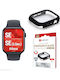 Displex Full Body Glass Protector Apple Watch SE 2 44mm Black