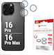 Displex Προστασία Κάμερας Tempered Glass για το iPhone 16 Pro / 16 Pro Max