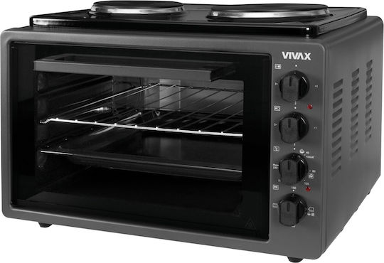 Vivax MO-4201 Cuptor electric 42lt cu 2 arzatoare si aer Negru