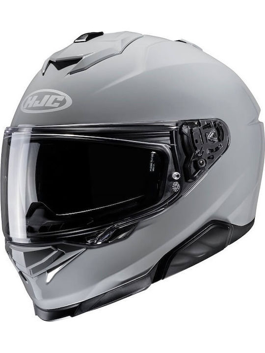 HJC i71 Nardo Grau Motorradhelm Volles Gesicht ...
