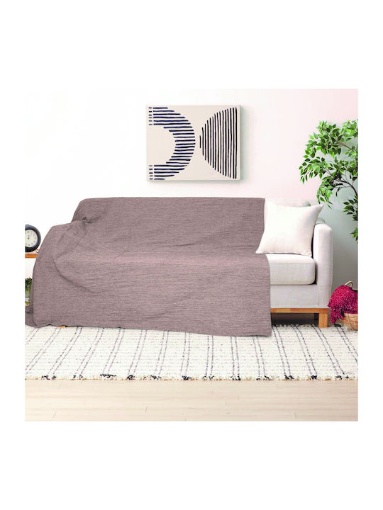 Kipper Kipper Sofa Throw 2 Seater 180x250cm Ecrou