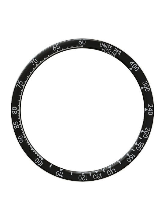 Părte Protecție Bezel Protector Garmin Fenix 8 Amoled 51mm Negru Alb