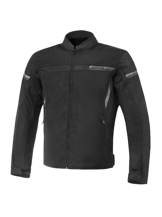 Motoid Mesh II Ανδρικό Μπουφάν Καλοκαιρινό Μαύρο
