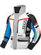 Seca Arrakis III Men's Motorcycle Jacket 4 Seasons Waterproof Grey/Blue/Red