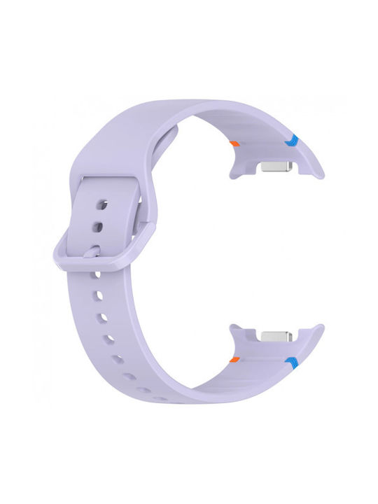 Curea Silicon 20 Mm Compatibilă Thd Samsung Galaxy Watch 8 Samsung Galaxy Watch 8 Classic Mărime S M Violet