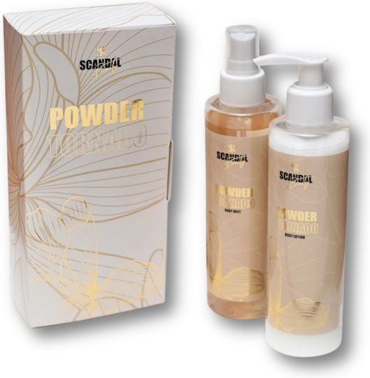 Scandal Beauty Powder Tornado Set Îngrijire pentru Hidratare
