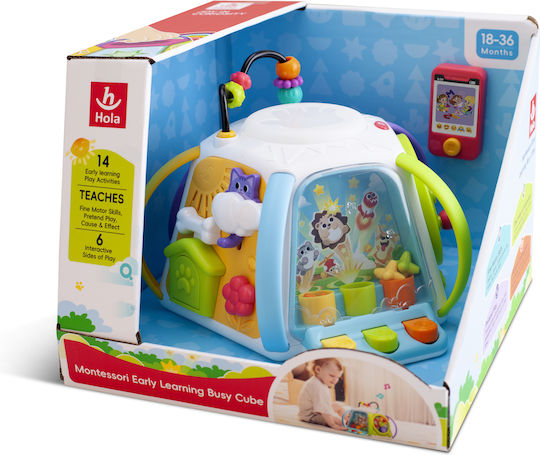 Hola Toys Activity Cube for 36++ Months