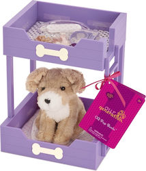 Our Generation Zwei-Stock Hundebett mit Welpe
