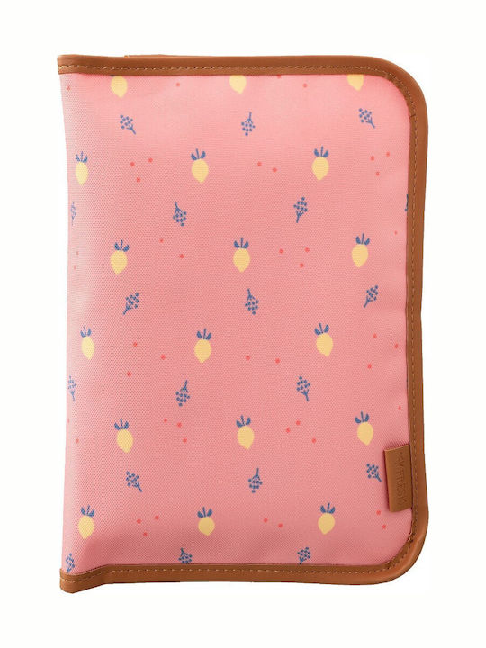 Fresk Pad portabil de schimbare Roz 18x26cm