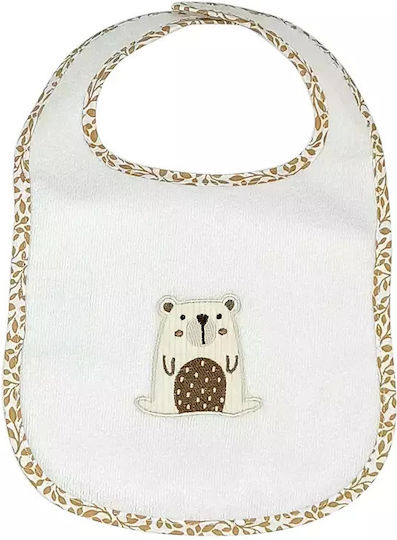 Baby Star Waterproof Bib Fabric with Hoop & Loop Fastener Natura