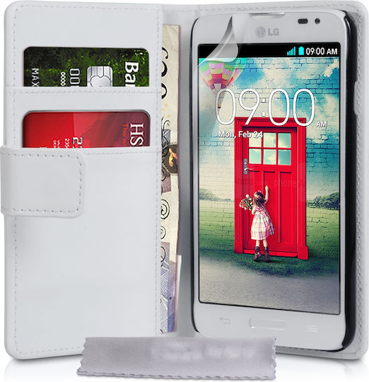 YouSave Accessories Brieftasche Weiß (LG L70)